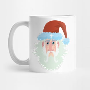 santa claus with the north star on his cap Mug